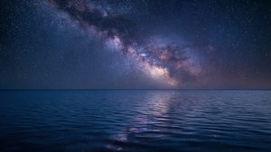 Starry Ocean Reflection