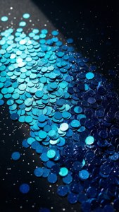 Starry Sequin Blue