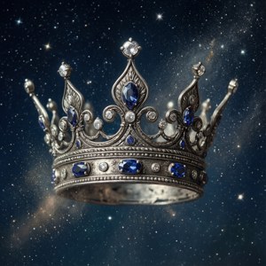 Starry Silver Crown