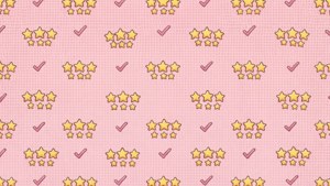 Stars and Checkmarks Pattern