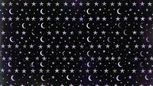 Stars and Moons Pattern
