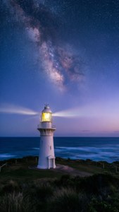 Stars over Lady Bay