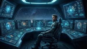 Starship Control Room