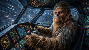 Starship Pilot Wookiee