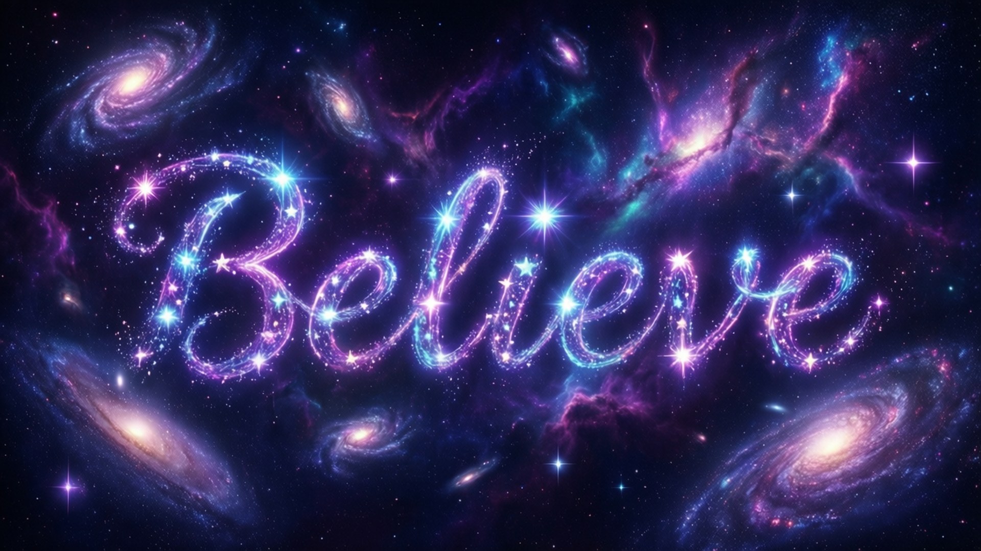 Starstruck Believe by Wallpapers.art Studio