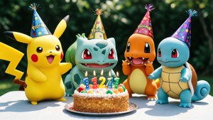 Starter Pokemon Birthday