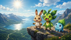 Starters' Adventure Begins