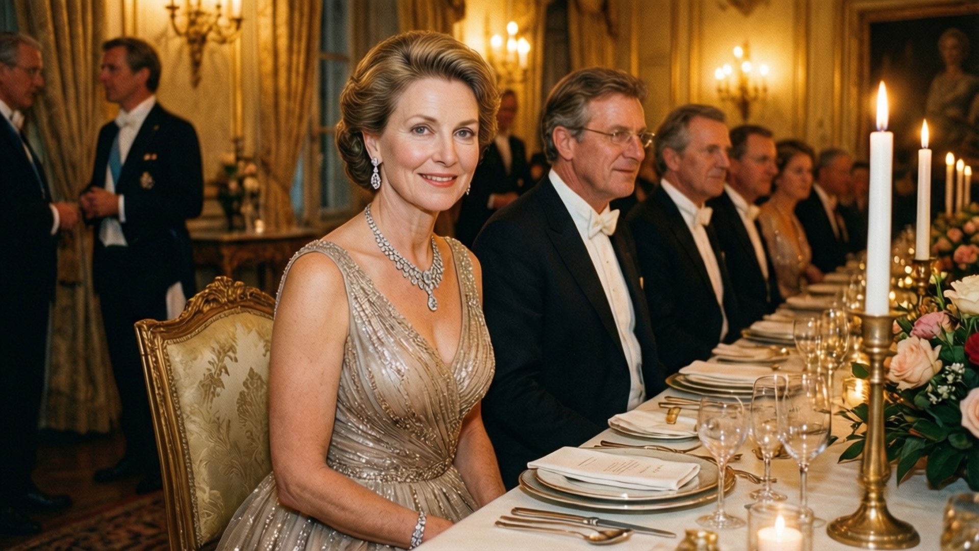 State Banquet Elegance by Wallpapers.art Studio