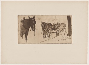 Station de fiacre (Cab Stand)