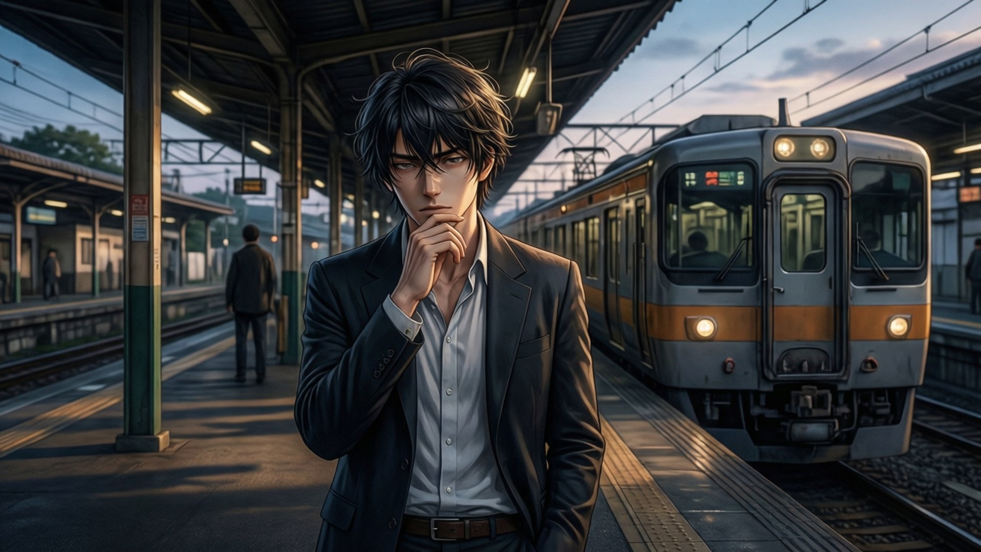 Station Goodbye by Wallpapers.art Studio