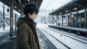 Station Winter Omoi