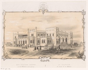 Stationsgebouw in Rotterdam