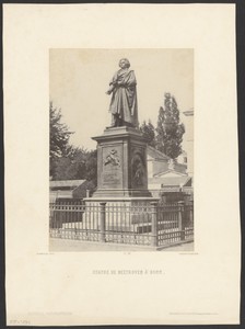 Statue de Beethoven à Bonn.