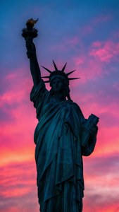 Statue of Liberty Neon