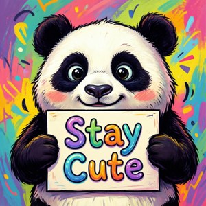 Stay Cute Panda