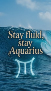Stay Fluid Quote