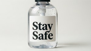 Stay Safe Typography