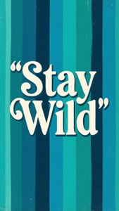 Stay Wild Ocean Stripes