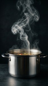 Steam Swirls Pot