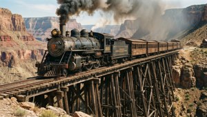 Steam Train Trestle