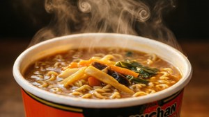 Steaming Noodle Cup