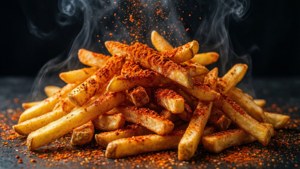 Steaming Spicy Fries