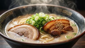 Steaming Tonkotsu Bowl