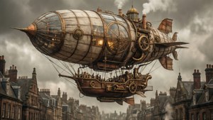 Steampunk Airship