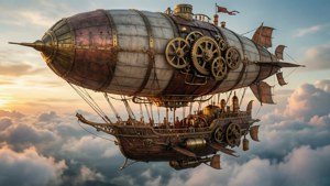 Steampunk Airship