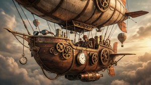 Steampunk Airship