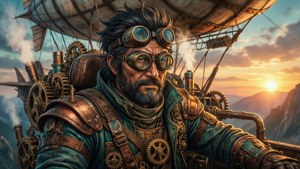 Steampunk Airship
