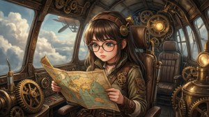 Steampunk Airship Voyage