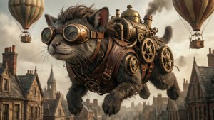 Steampunk Appa Airship