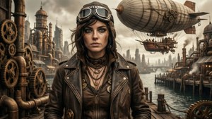 Steampunk Aviator