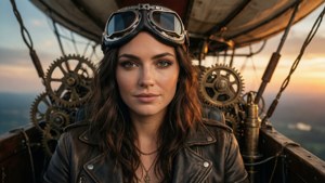 Steampunk Aviator