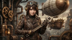 Steampunk Aviator