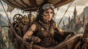 Steampunk Aviator