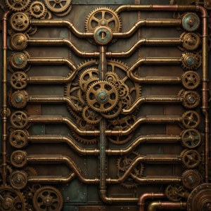 Steampunk Bracket Gears
