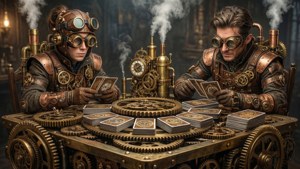 Steampunk Écarté Duel