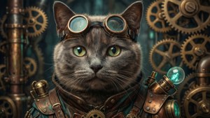 Steampunk Chartreux