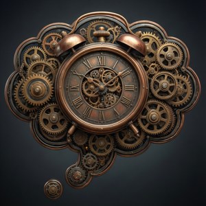 Steampunk Clock Thought