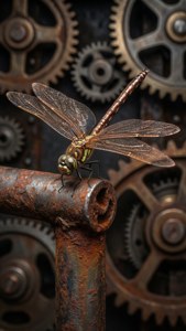 Steampunk Dragonfly