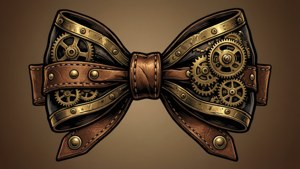 Steampunk Gear Bow