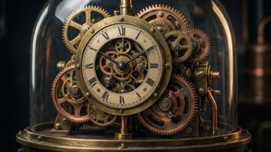 Steampunk Gear Clock