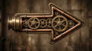 Steampunk Gear Cursor