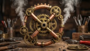 Steampunk Gear Hitmarker