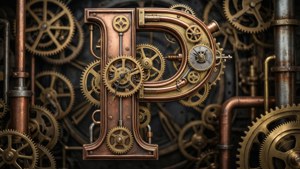 Steampunk Gear Split P