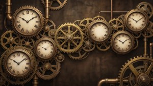 Steampunk Gear Timeline