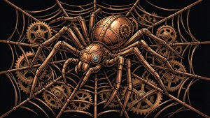 Steampunk Gear Web