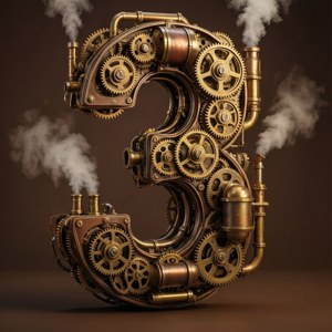 Steampunk Gears Three